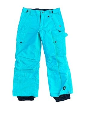 Sessions Terrain Series RECCO Snowboard Ski Pants Turquoise Men’s Small
